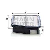 Mann C2630 Hava Filtresi