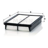 Mann C27019 Hava Filtresi