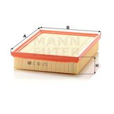 Mann C30171 Hava Filtresi