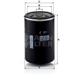 Mann C811 Hava Filtresi