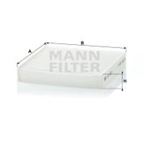 Mann CU1827 İç Mekan Filtresi