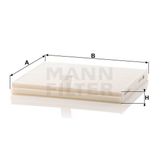 Mann CU2137 İç Mekan Filtresi