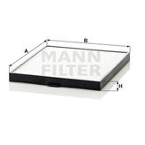 Mann CU2640 İç Mekan Filtresi