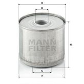 Mann P917/1X Yakıt Filtresi