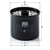 Mann P917X Yakıt Filtresi
