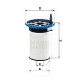 Mann PU7005 Yakıt Filtresi