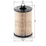 Mann PU821X-2 Yakıt Filtresi