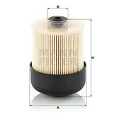 Mann PU9009Z KIT Yakıt Filtresi