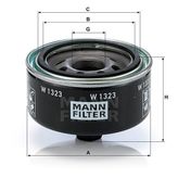 Mann W1323 Yağ Filtresi