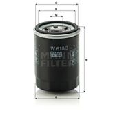 Mann W610/3 Yağ Filtresi