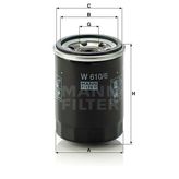 Mann W610/6 Yağ Filtresi
