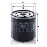Mann W7035 Yağ Filtresi