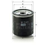 Mann W714/4 Yağ Filtresi