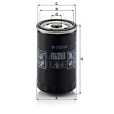 Mann W719/14 Yağ Filtresi