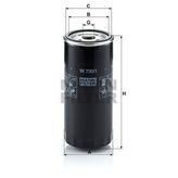 Mann W730/1 Yağ Filtresi