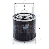 Mann W8013 Yağ Filtresi