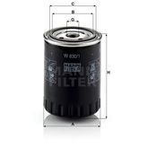 Mann W830/1 Yağ Filtresi