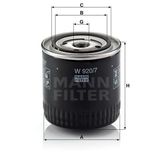 Mann W920/7Y Yağ Filtresi