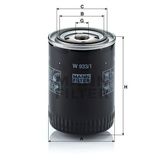 Mann W933/1 Yağ Filtresi