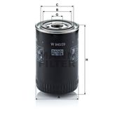 Mann W940/29 Yağ Filtresi