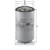 Mann WDK719 Yakıt Filtresi