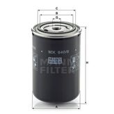 Mann WDK940/6 Yakıt Filtresi