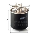 Mann WK1136 Yakıt Filtresi