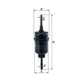 Mann WK511/2 Yakıt Filtresi