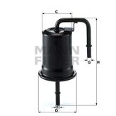 Mann WK614/45 Yakıt Filtresi