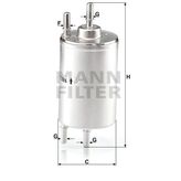 Mann WK720/6 Yakıt Filtresi