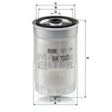 Mann WK730/2X Yakıt Filtresi