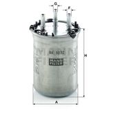 Mann WK8032 Yakıt Filtresi