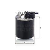 Mann WK820/15 Yakıt Filtresi