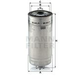 Mann WK845/9 Yakıt Filtresi