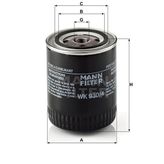 Mann WK930/4 Yakıt Filtresi