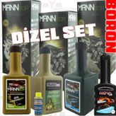 MannBor Dizel Katkı Seti: Bor +DPF +Enjektör Temizli+Mazot Katkı