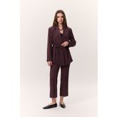 Manuka DÜZ KESİM PANTOLON BORDO