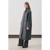 Manuka RAI OVERSIZE KABAN LACİVERT