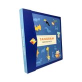 Manyetik Ahşap Tangram Puzzle