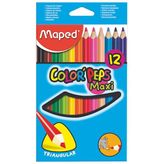 Maped 834010 Colorpeps Maxi 12'li Kuru Boya