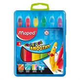 Maped 836111 6 Renk Color'peps Smoothy Pastel Boya