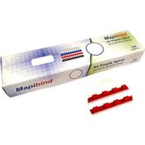 Mapi 8Mm Plastik Spiral Kırmızı 100 Ad.