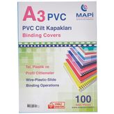 Mapibind 160 Mic A3 Pvc Kapak Mavi 100 Adet