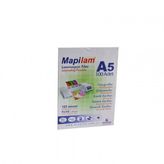 Mapilam 125 Mikron A5 Parlak Polyester 100'lü Laminasyon Filmi