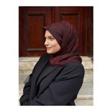 Ma'Polien Soft Eşarp Bordo-Kırmızı