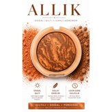 MAQYA KOZMETİK M. MİLANO Baked Blusher Işıltılı Fırınlanmış Toz Allık Kahve / Doğal Görünüm / Aynalı ve Süngerli