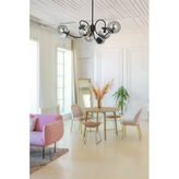 Maral 6 lı Modern Avize Antrasit