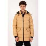 Maraton Regular Erkek Kapüşonlu Camel Mont - XL