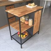 marca home Tekerlekli Mutfak Adası