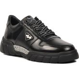 MARCOMEN Ayakmod Siyah Haki Deri Erkek Sneaker